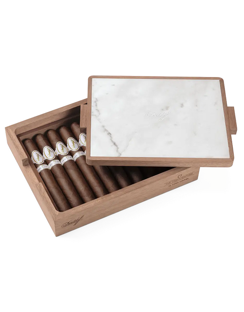 Davidoff Chefs Edition 2025 Box of 10 Cigars with Marble Cutting Board Top Davidoff Chefs Edition 2025 Box of 10 Cigars with Marble Cutting Board Top