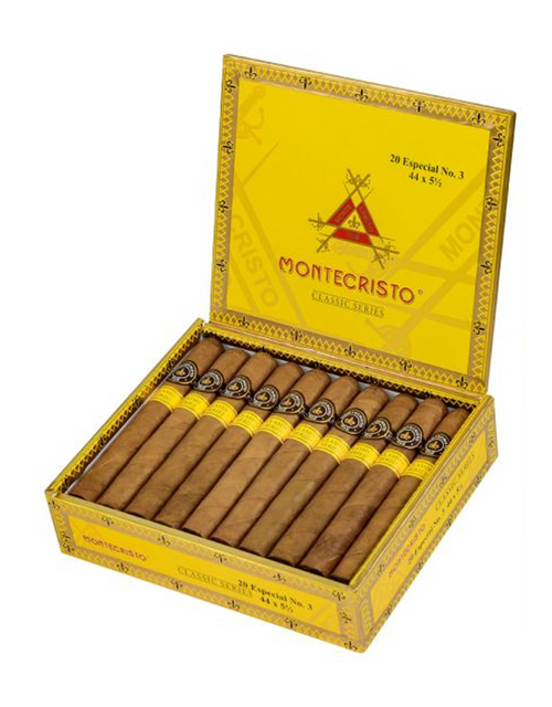 Montecristo Classic Collection Especial No.3 Box Open Montecristo Classic Collection Especial No.3 Box Open