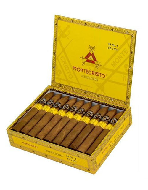 Montecristo Classic Collection No. 2 Torpedo Box Open