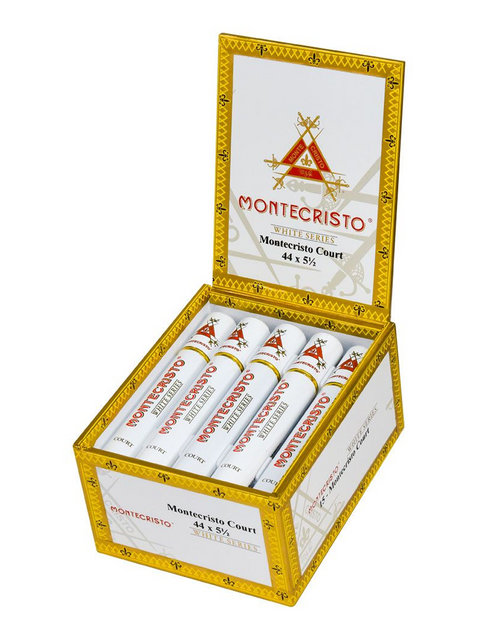 Montecristo White Court Box Open Montecristo White Court Box Open