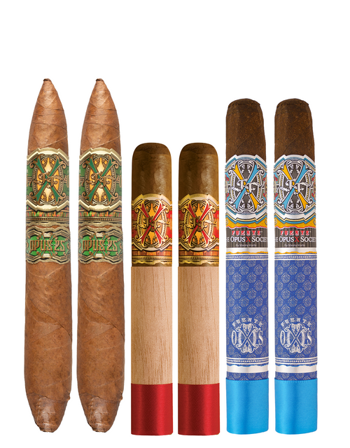 Fuente Opus X 25th & Society Sampler of Rare OpusX Cigars Fuente Opus X 25th & Society Sampler of Rare OpusX Cigars