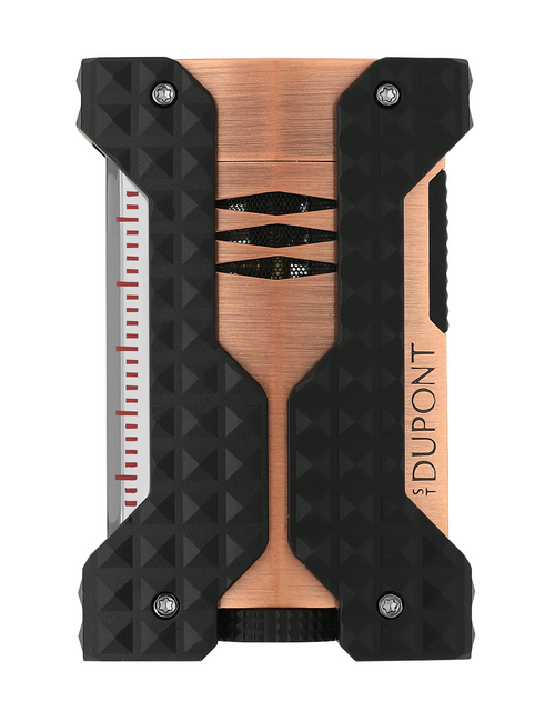 S.T. Dupont Défi Windproof Copper Lighter Front S.T. Dupont Défi Windproof Copper Lighter Front