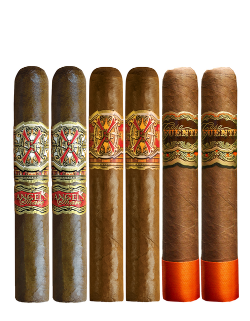 Arturo Fuente Opus X Robusto Mega Sampler featuring Opus X and Casa Fuente Cigars