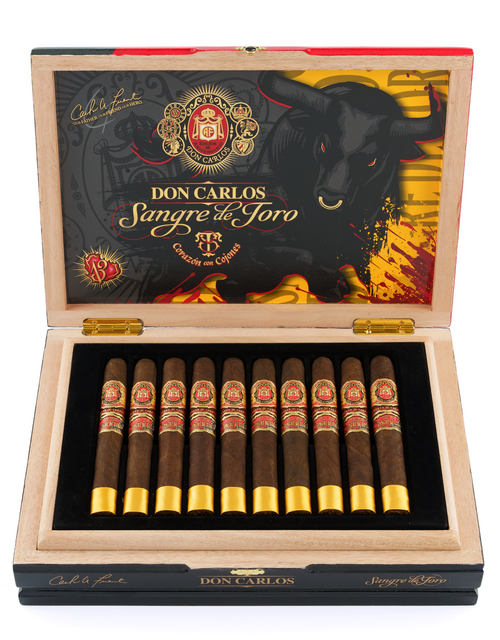 Arturo Fuente Don Carlos Sangre de Toro Sangre de Bestia #2 Box Open