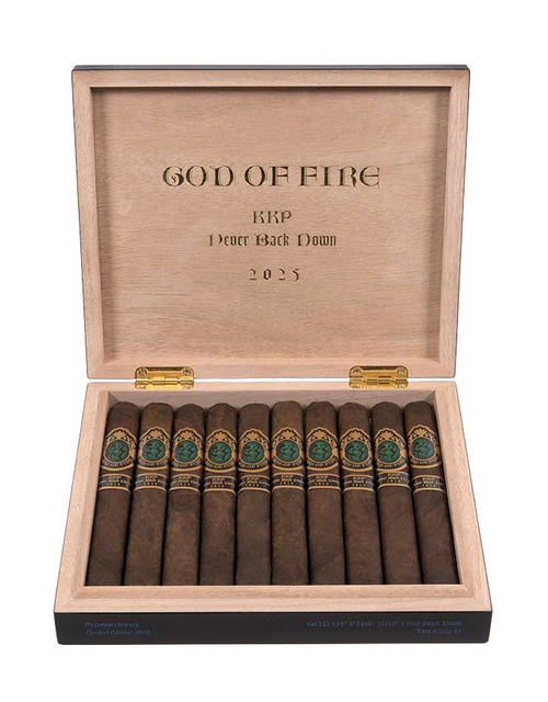 God of Fire KKP Never Back Down Toro Extra 54 Box Open