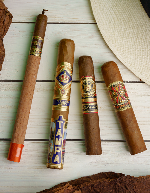 Arturo Fuente Opus Xodus Rare 4-Cigar Sampler featuring Rare Casa Fuente Lancero