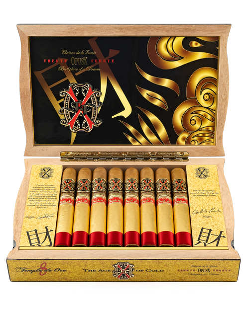 Fuente Fuente Opus X Templo de Oro #8 Box Open