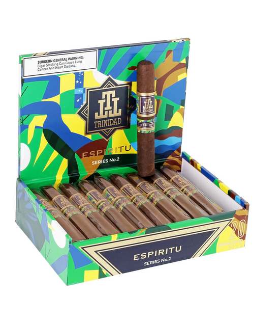 Trinidad Espiritu Robusto Series 2 Box Open