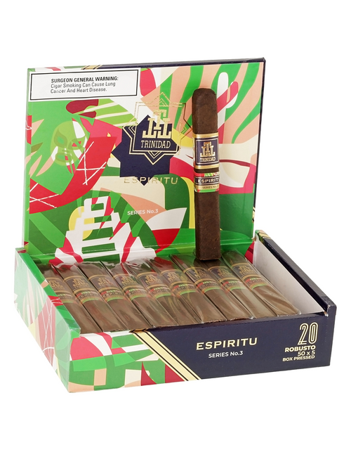 Trinidad Espiritu Robusto Series 3 Box Open