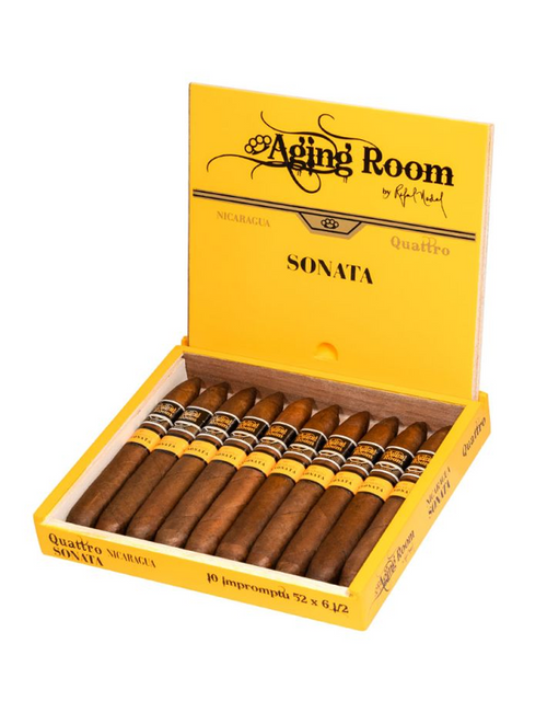 Aging Room Quattro Nicaragua Sonata Impromptu Box Open