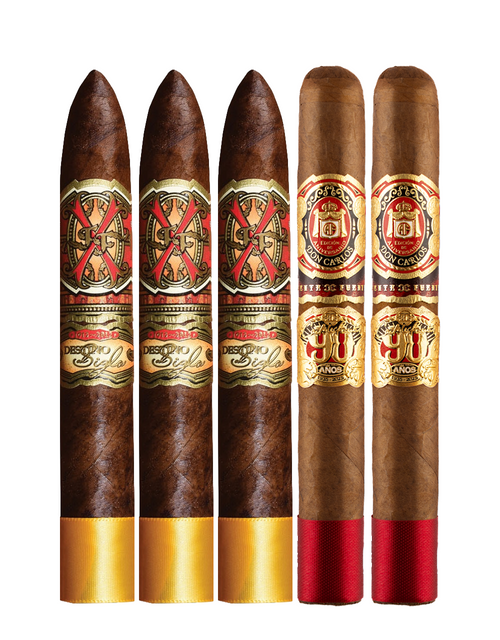 Rare Arturo Fuente February 15-Cigar Sampler with Don Carlos 90 Cigars