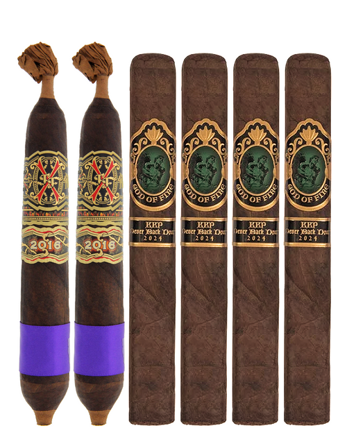 Fuente Opus X BBMF Maduro & God of Fire 11-Cigar Sampler with Rare Cigars