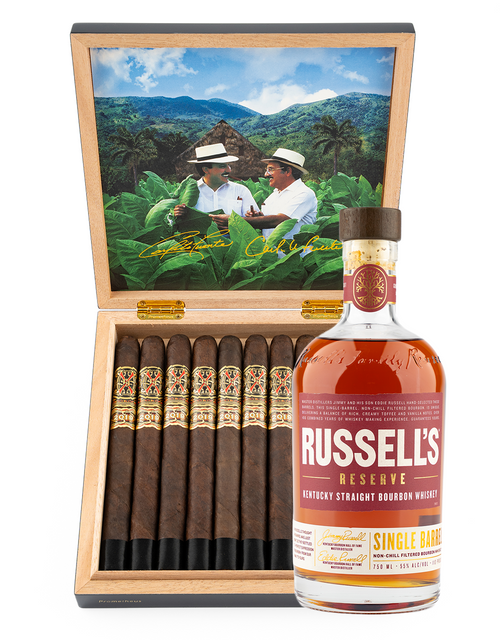 Opus X Rare Black Double Corona & Russell's Reserve Single Barrel Ultimate Bundle