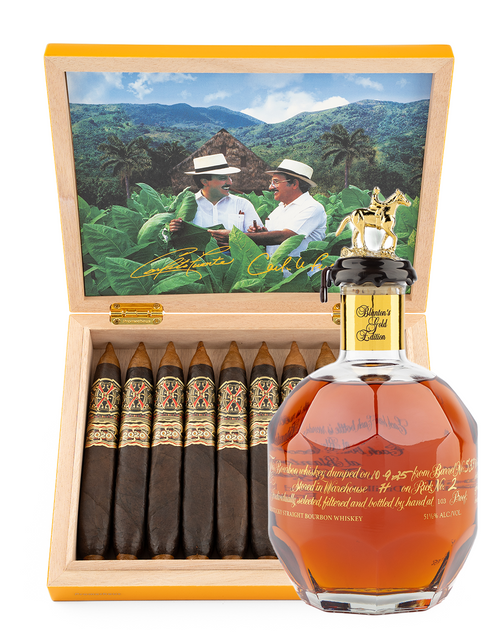 Opus X El Escorpion Maduro & Blanton's Gold Ultimate Bundle