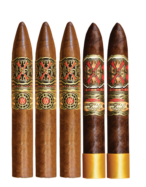 Fuente Opus X Oro & Forbidden Belicoso 10-Cigar Sampler with Amor Sensual Cigars