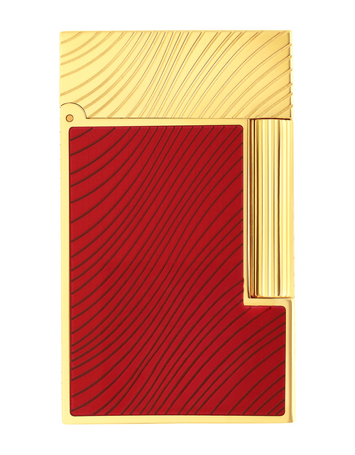 S.T. Dupont Horse Mane Line 2 "Perfect Ping" — Red/Yellow Gold
