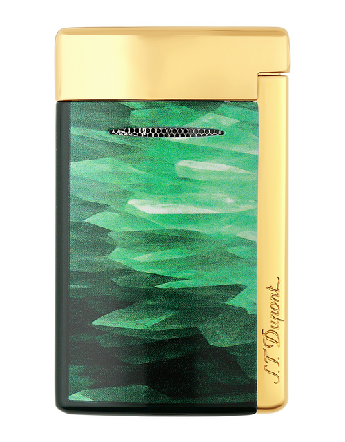 S.T. Dupont Geode Minijet — Green/Golden Face
