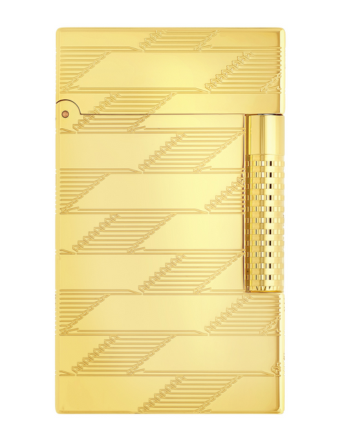 S.T. Dupont Le Grand Ping — Monogram 1872, Yellow Gold Face