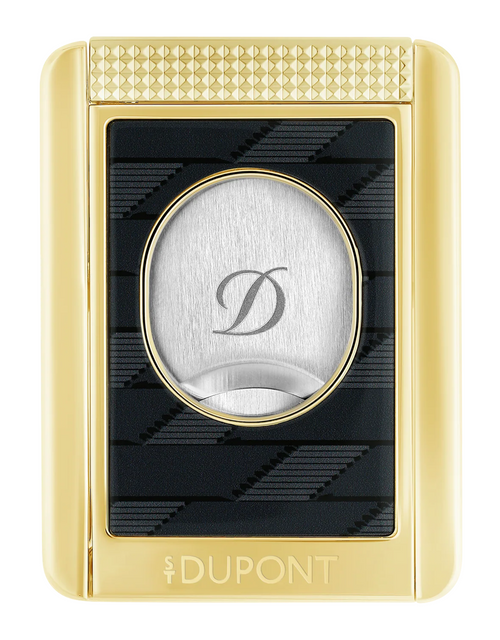 S.T. Dupont Cigar Cutter Stand — Monogram 1872, Black Face