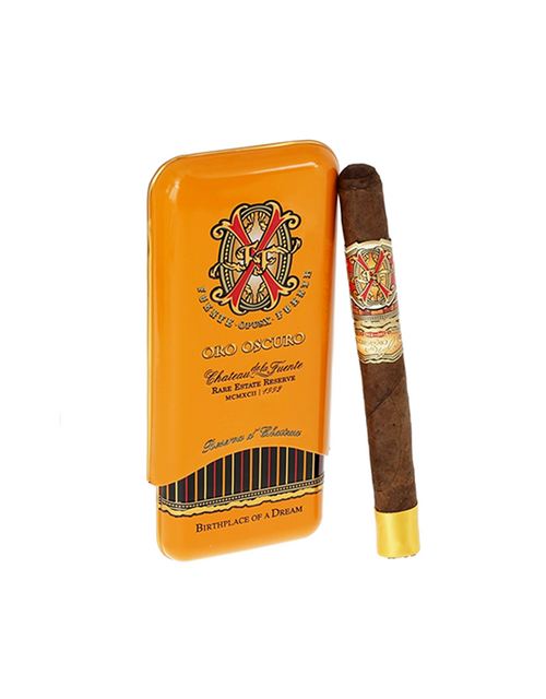 Fuente Fuente Opus X OXO Oro Oscuro Reserva D'Chateau Tin of 3