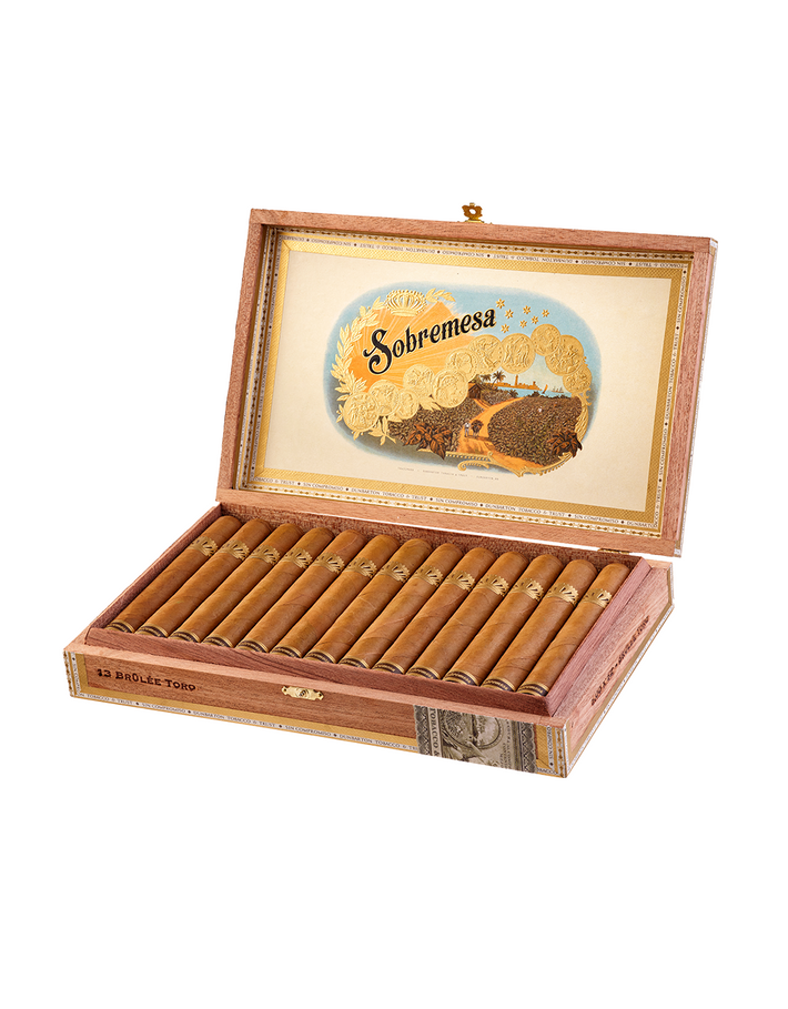 Sobremesa Brulee Robusto Box Open