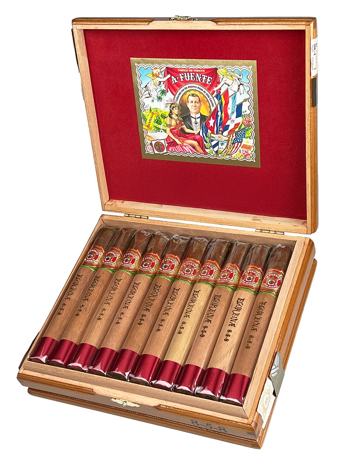 Arturo Fuente Gran Reserva Flor Fina 8-5-8 Rosado Sun Grown Box Open