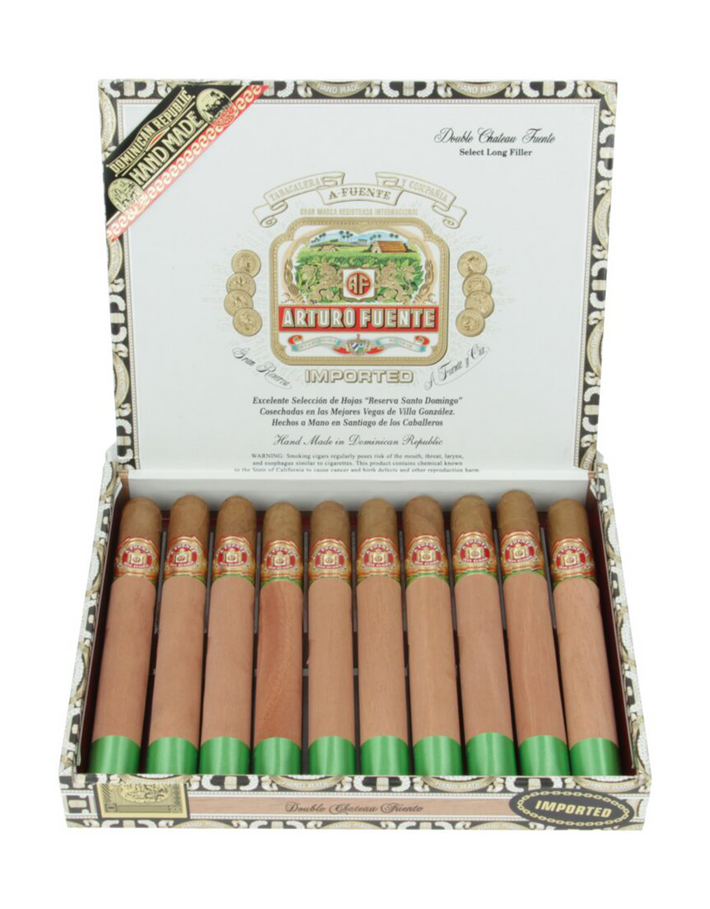 Arturo Fuente Gran Reserva Double Chateau Fuente Natural Box Open
