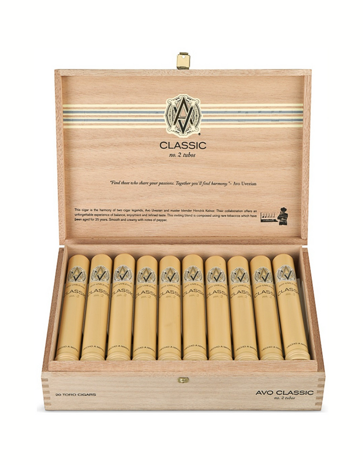 AVO Classic No 2 Tubos Box Open