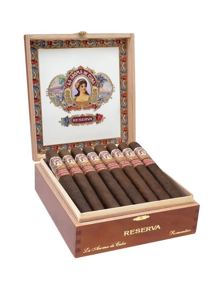 La Aroma De Cuba Reserva Divino Box Open La Aroma De Cuba Reserva Divino Box Open