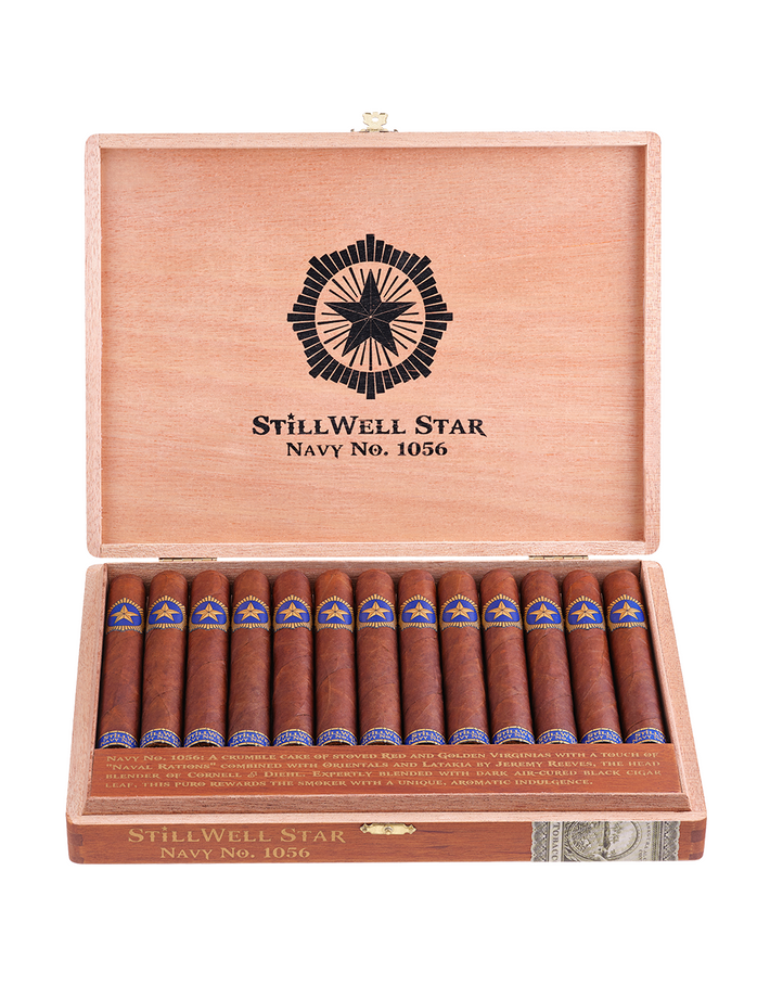 StillWell Star Navy No 1056 Box open StillWell Star Navy No 1056 Box open