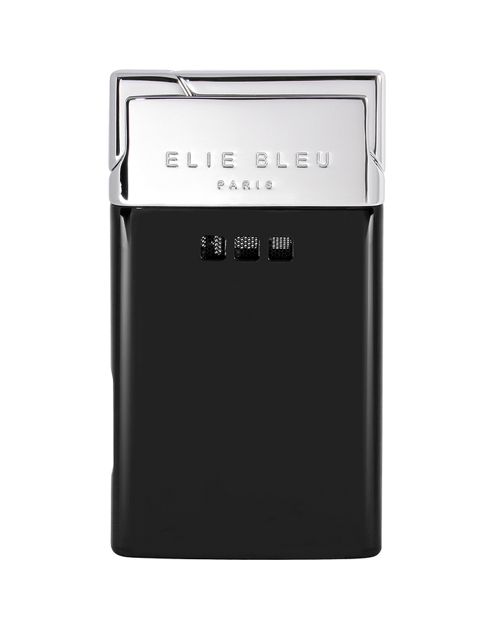 Elie Bleu J-11 Lighter Thin Jet Flame Black Lacquer