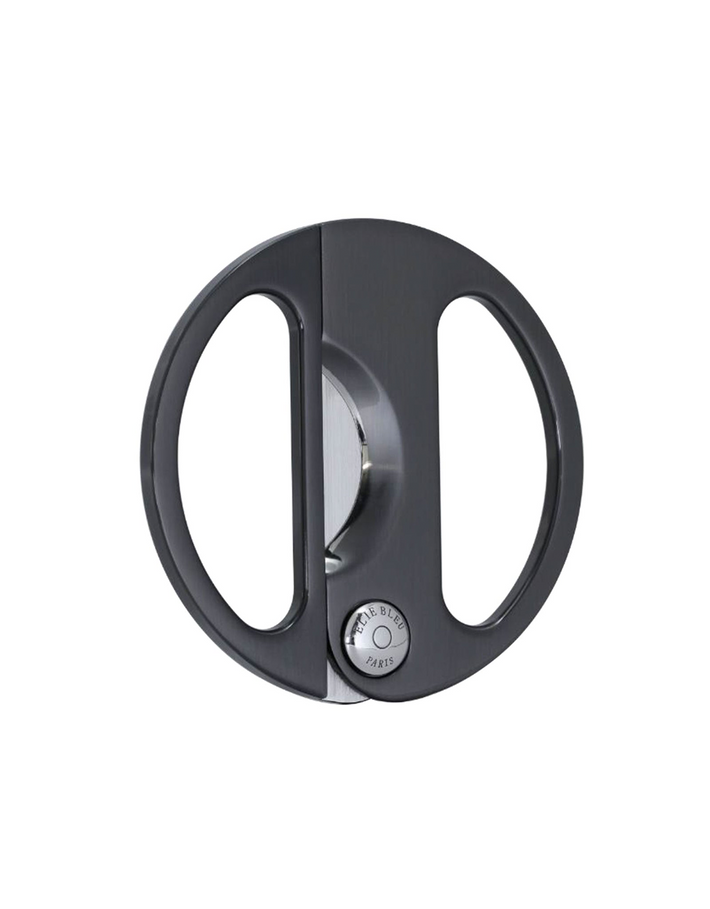 Elie Bleu EBC-2 Cigar Cutter Round Polished Black