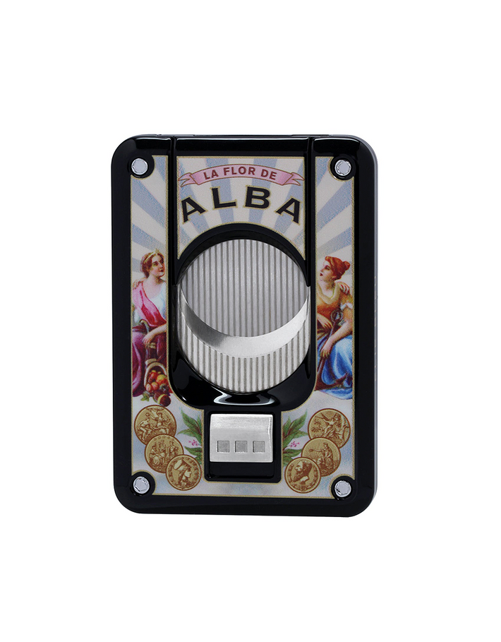 Elie Bleu EBC-4 Cigar Cutter Black Lacquer Alba Collection