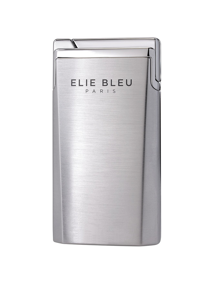 Elie Bleu J-15 Jet Flame Lighter Brushed Chrome