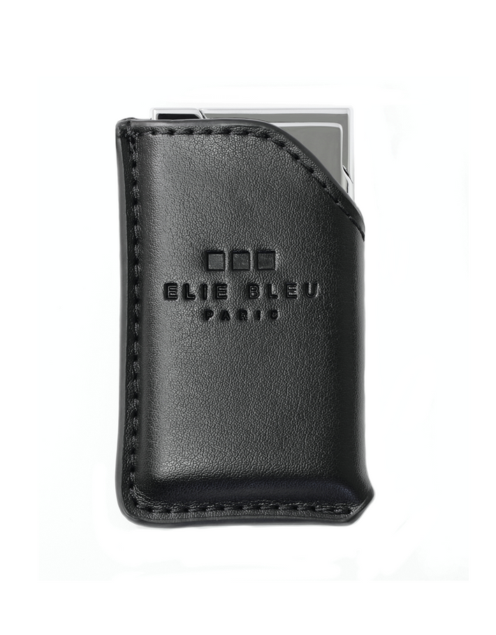 Elie Bleu Leather Case For J-11 Slim Jet Flame Lighter