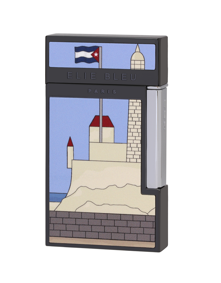 Elie Bleu J-14 Limited Edition Lighter Casa Cubana Front