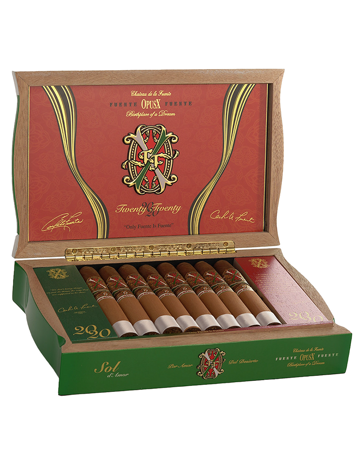 Fuente Fuente Opus X 2020 Dubai Sol d’Amor Box Open Fuente Fuente Opus X 2020 Dubai Sol d’Amor Box Open