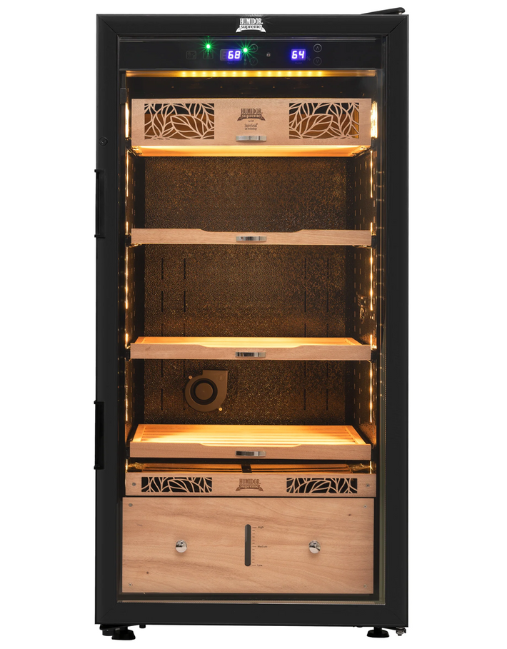 Humidor Supreme® Electronic Humidor 9100 Series Capacity for 1500 Cigars