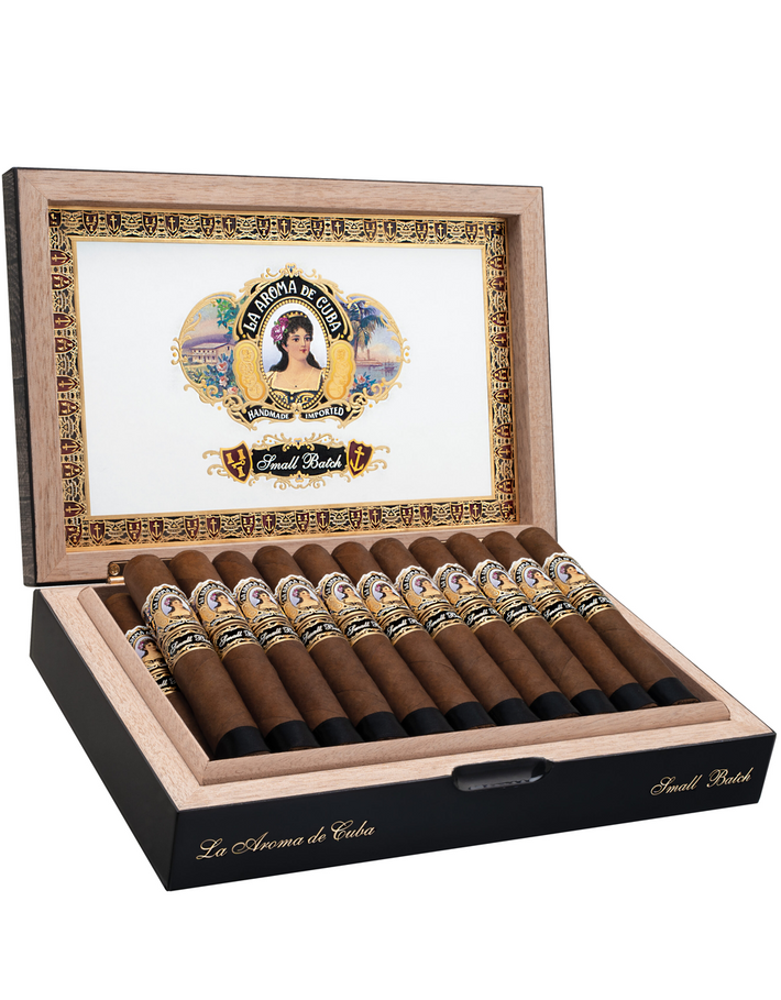 La Aroma de Cuba Small Batch Toro Box Open