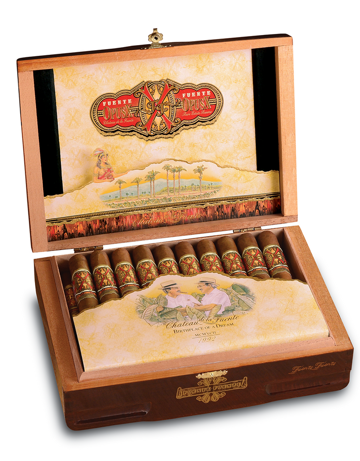 Fuente Fuente Opus X Double Robusto Box Open