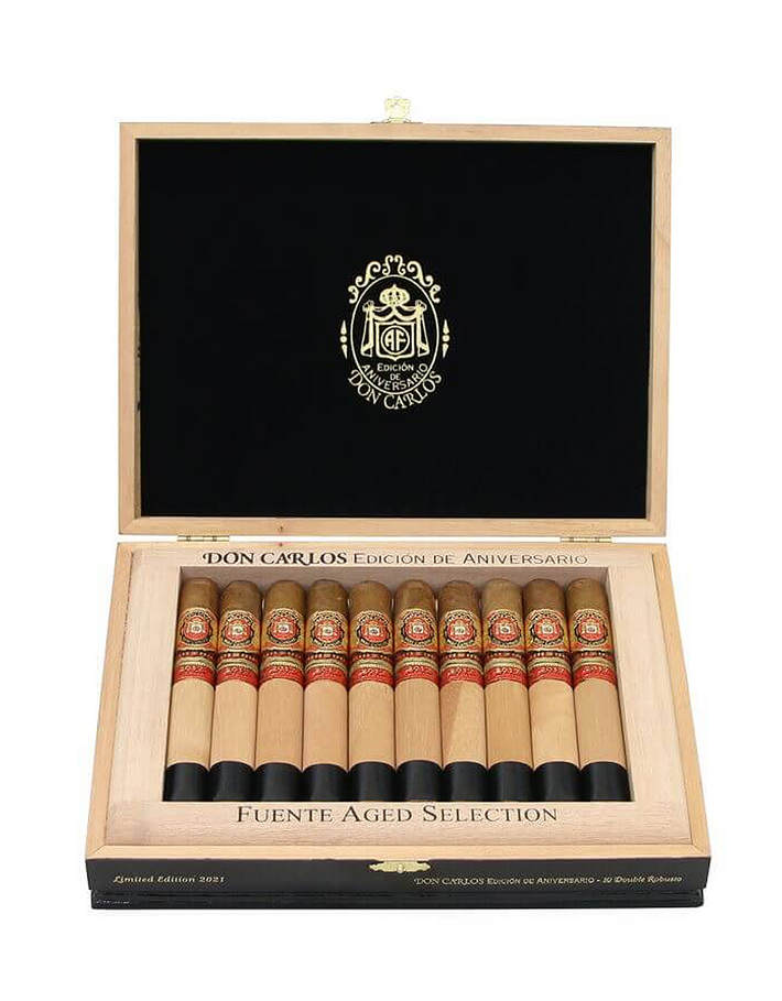 Arturo Fuente Don Carlos Edicion de Aniversario Robusto Box Open