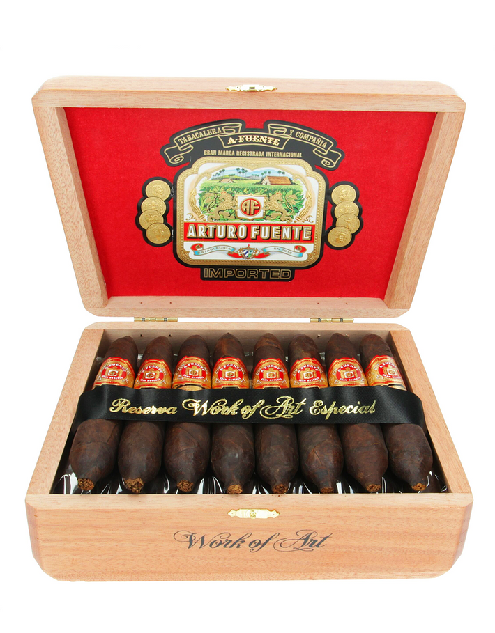 Arturo Fuente Hemingway Work of Art Maduro Box Open
