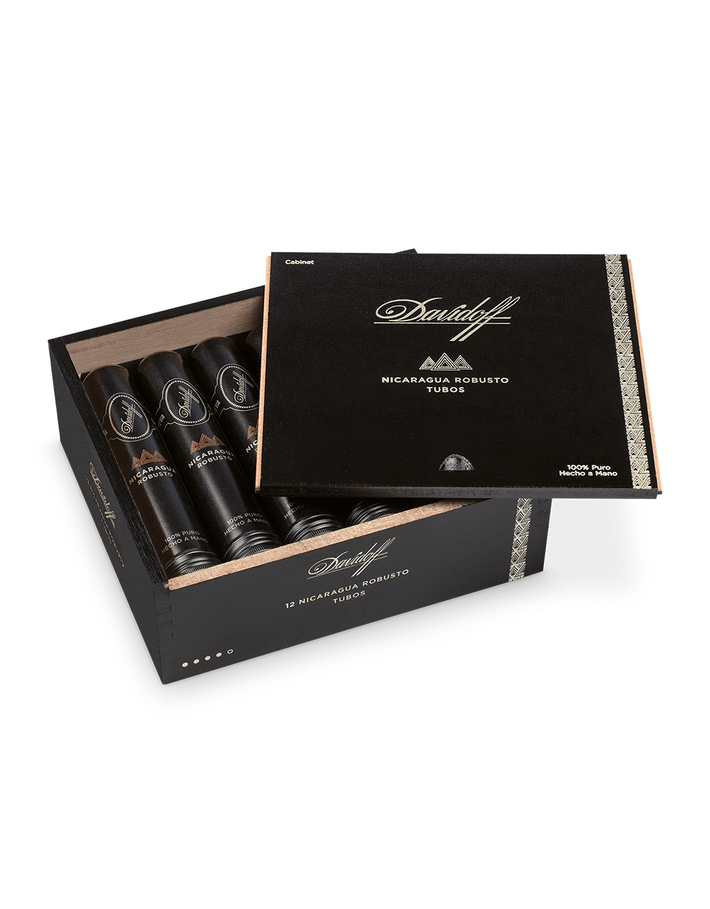 Davidoff Nicaragua Robusto Tubos Box Open