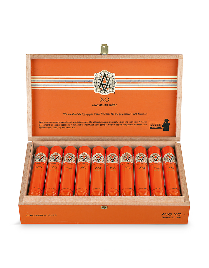 AVO XO Intermezzo Tubos Box Open