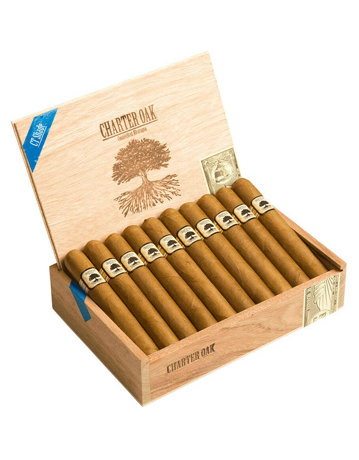 Foundation Charter Oak Shade Petite Corona Box Open