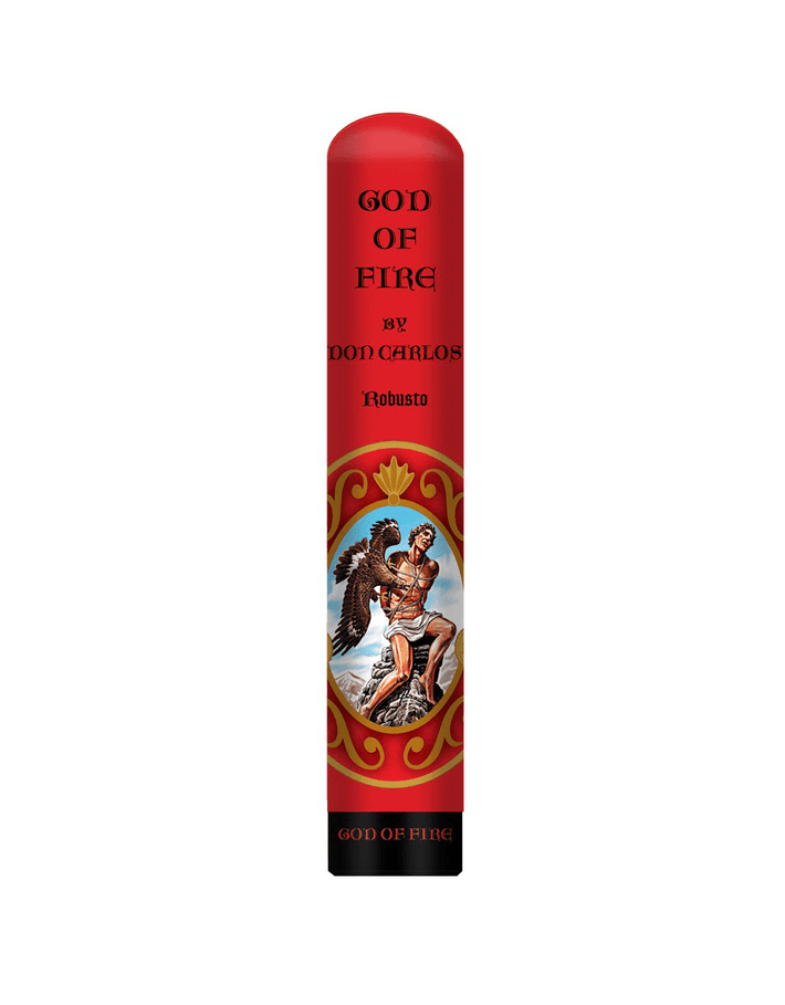 God of Fire Don Carlos Robusto Tubo Single Cigar God of Fire Don Carlos Robusto Tubo Single Cigar