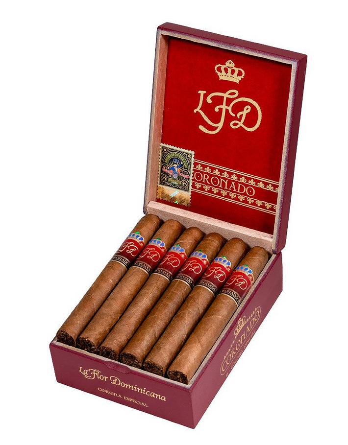 La Flor Dominicana LFD Coronado Corona Gorda Box Open