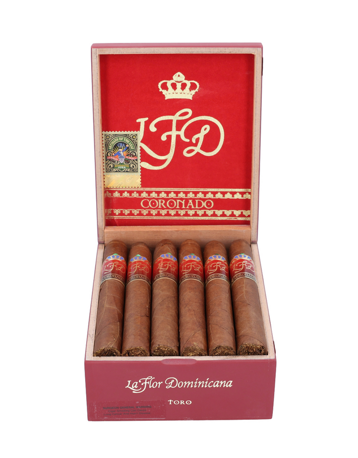La Flor Dominicana LFD Coronado Toro Box Open