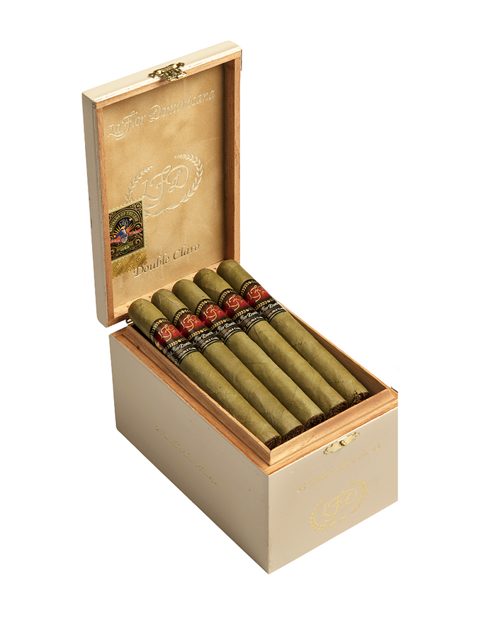 La Flor Dominicana LFD Double Claro No 42 Box Open