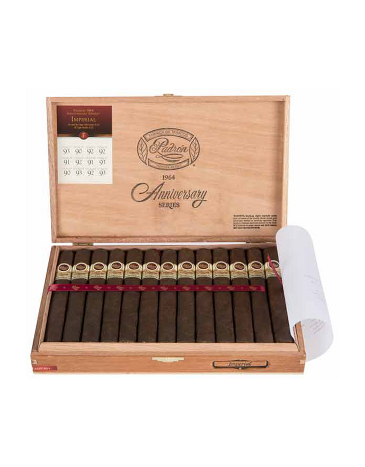 Padron 1964 Imperial Natural Box Open
